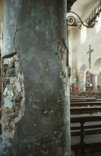 Déjà dans les années ’60, l’église de Tohogne nécessitait une restauration intérieure complète car l’état général criait misère.