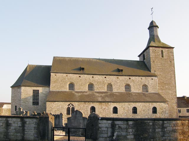 L’église Saint-Martin de Tohogne (côté nord).