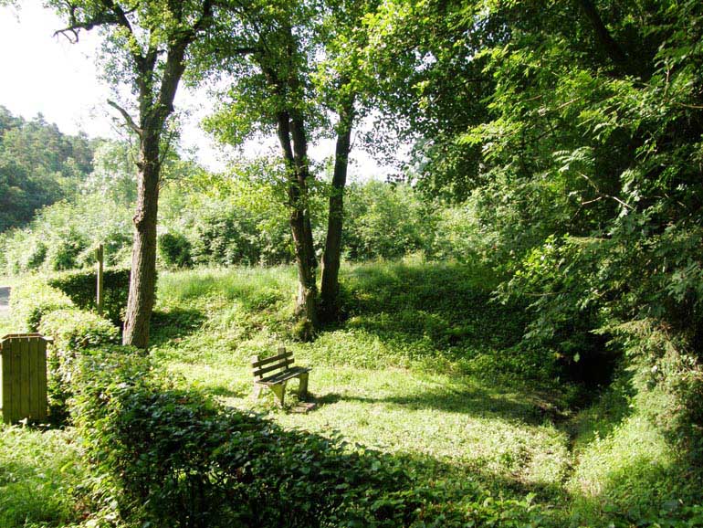 Le site de Sainte-Geneviève (situé entre Tohogne et Durbuy)