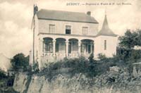 L’ancienne habitation de Michel Cosme qui servit de presbytère jusqu’en 1926.