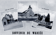 carte postale warzée