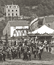 Les chevaux galopants à Durbuy