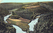 Le Hérou, confluent des deux Ourthes Le Hérou, confluent des deux Ourthes
