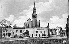 Musson. Carte postale éditée à Trèves et vendue en Belgique pendant l'occupation