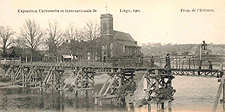 La passerelle provisoire de Fourchu-Fossé