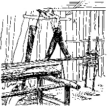 Scieur de haut Scieur de haut