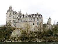 Le château de Durbuy. 